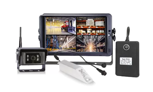 Forklift safety camera and monitoring system